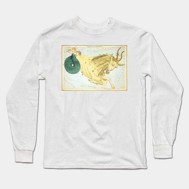 Capricorn zodiac sign Long Sleeve T-Shirt by MiRaFoto